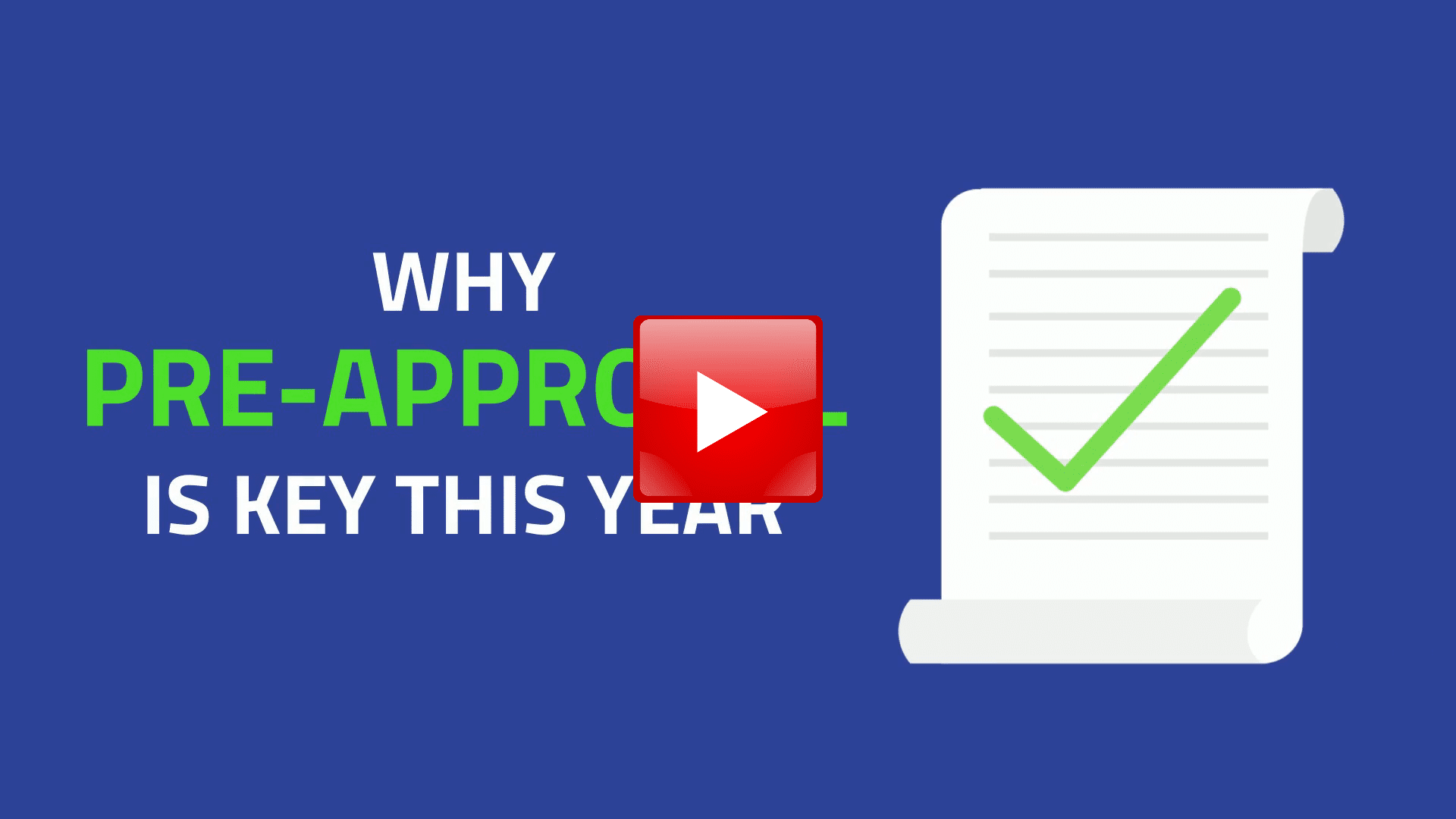 Why Pre Approval is Key This Year thumb